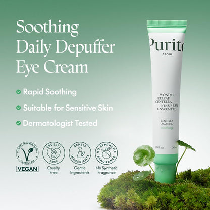 PURITO Centella Crema para ojos sin perfume 