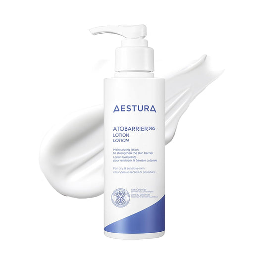AESTURA ATOBARRIER365 Lightweight Korean Face Moisturizer with Ceramides (5.07 Fl.Oz /150ml)