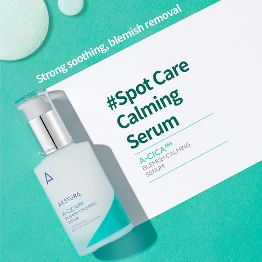 AESTURA A-CICA365 Blemish Calming Face Serum (1.35 Fl.Oz/ 40ml)
