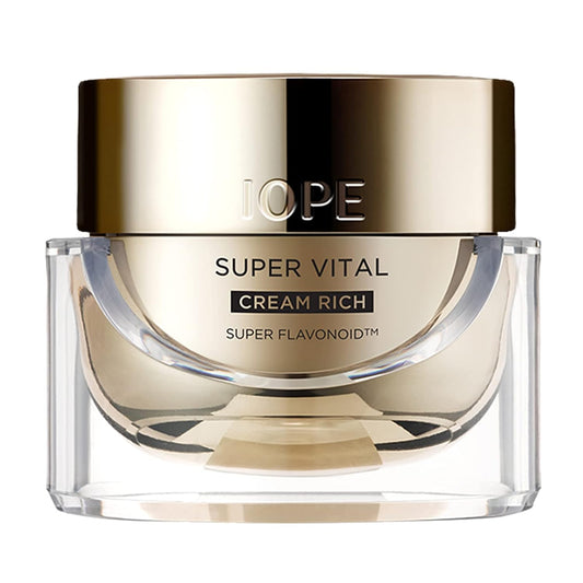 IOPE Face Cream, Super Vital Cream Rich - Total Anti-aging Facial Moisturizer (1.69 Fl.Oz/ 50ml)
