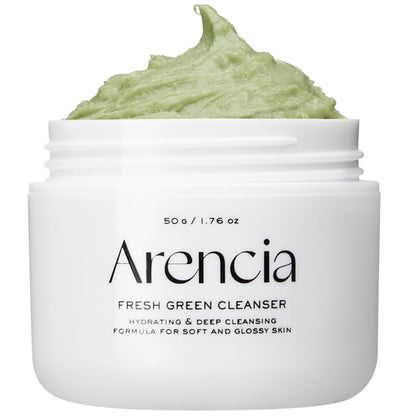 Arencia Korean Rice Mochi Face Cleanser & Daily Scrub