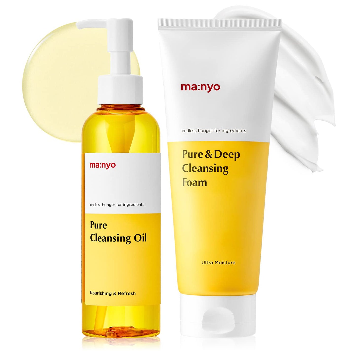 ma:nyo Pure Cleansing Oil + Pure & Deep Cleansing Foam