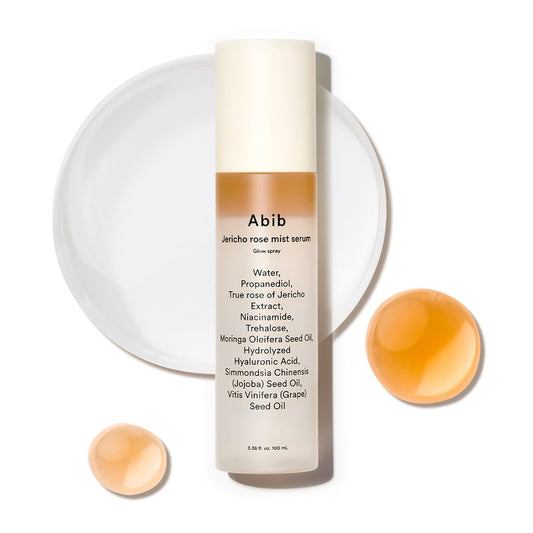 Abib Jericho Rose Mist Serum, Glow Spray (3.38 Fl.Oz/ 100ml)