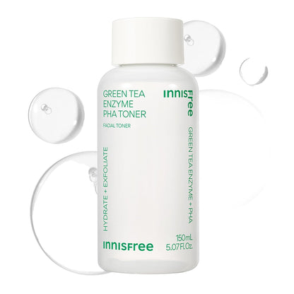 innisfree Green Tea Enzyme PHA Toner (5.07 Fl.Oz /150ml)