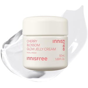 Crema en gel iluminadora con flor de cerezo de Innisfree con niacinamida 