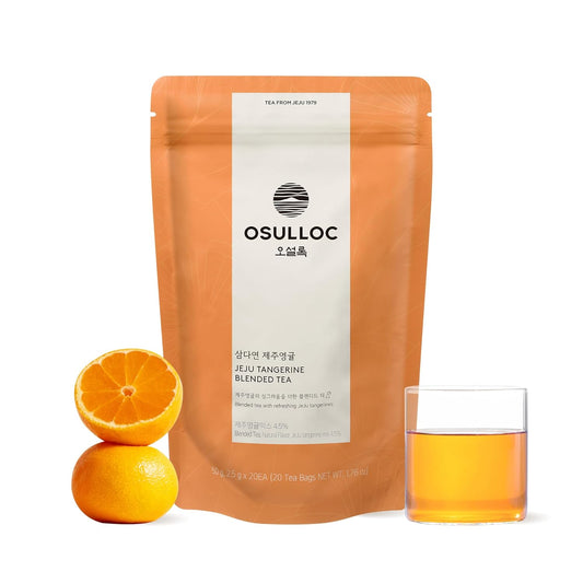 Té de mandarina OSULLOC (Sabor a mandarina fresca de Jeju)