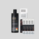 Modamoda Zero Gray Black Shampoo 100g + Water Dye 4 Packs Dark Brown Set