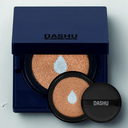 DASHU Men's Aqua Matte BB Cushion Foundation Set Deep Beige (15g + Refill 15g)
