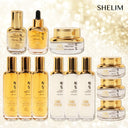 SHELIM 24K Gold Prestige 12-Piece Skincare Set