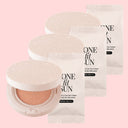 Tonefit Sun Vegan Dewy Cover Sun Cushion SPF50+ PA++++ Set (Cushion + Refill) x3