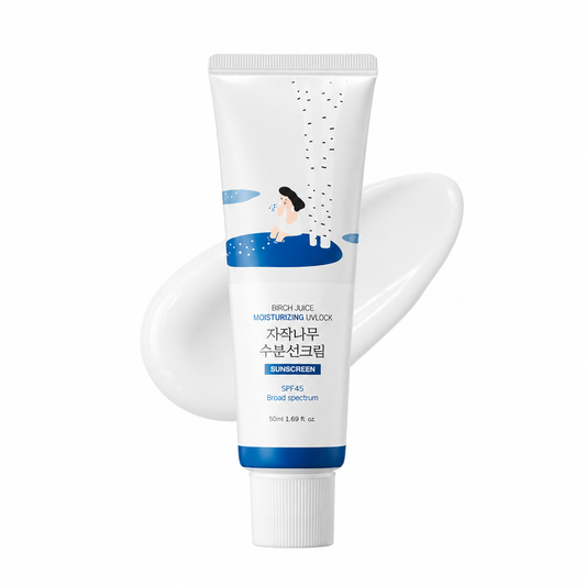 ROUND LAB Birch Juice Moisturizing UV LOCK SPF 45 (1.69 Fl.Oz/ 50ml)