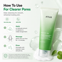 Anua Heartleaf Quercetinol โฟมล้างหน้าลึก 5.07 fl.oz.