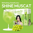 TEAZEN Kombucha en polvo de moscatel brillante, 30 sobres, 5.29 oz