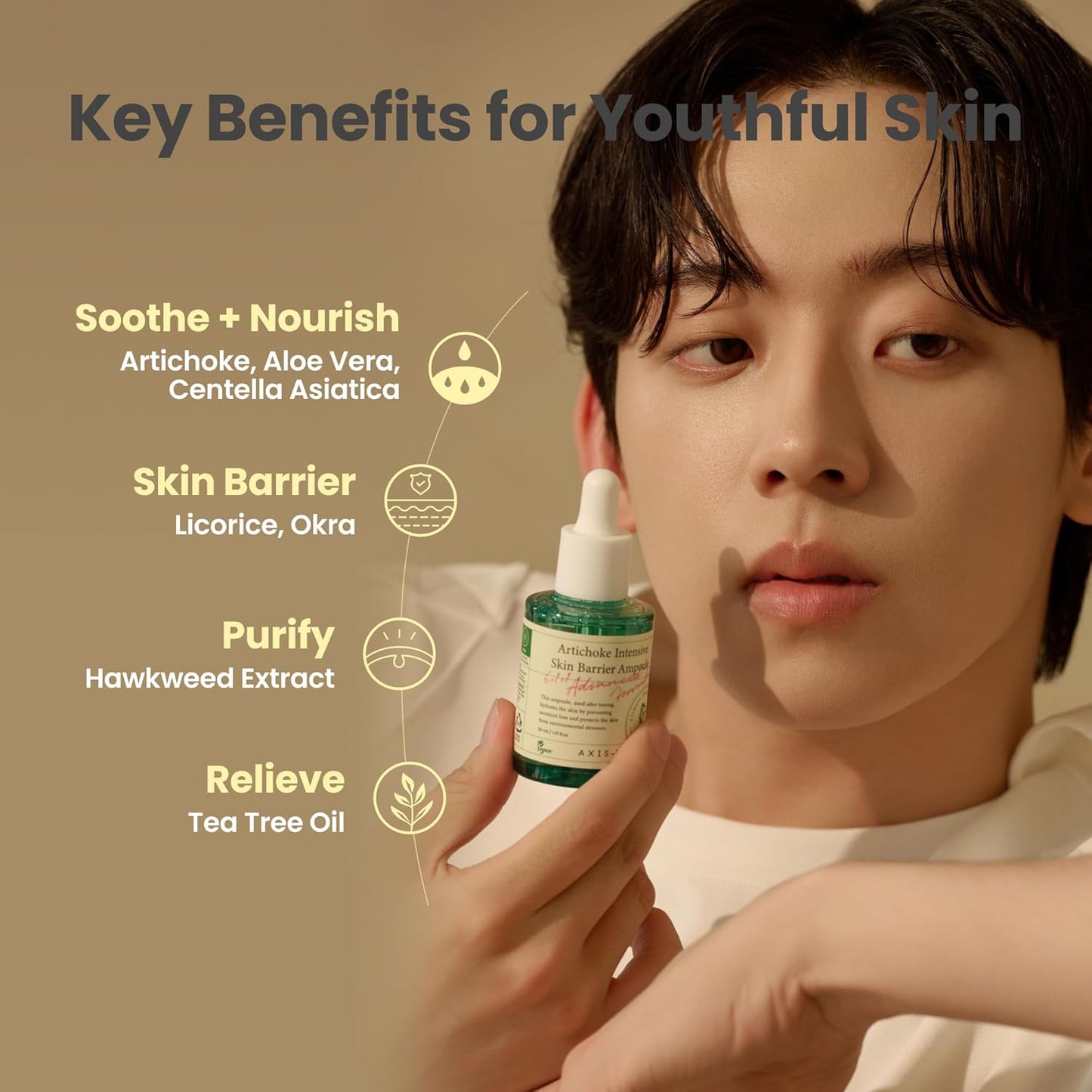 AXIS-Y Artichoke Intensive Skin Barrier Ampoule (1.01 Fl.Oz/ 30ml)