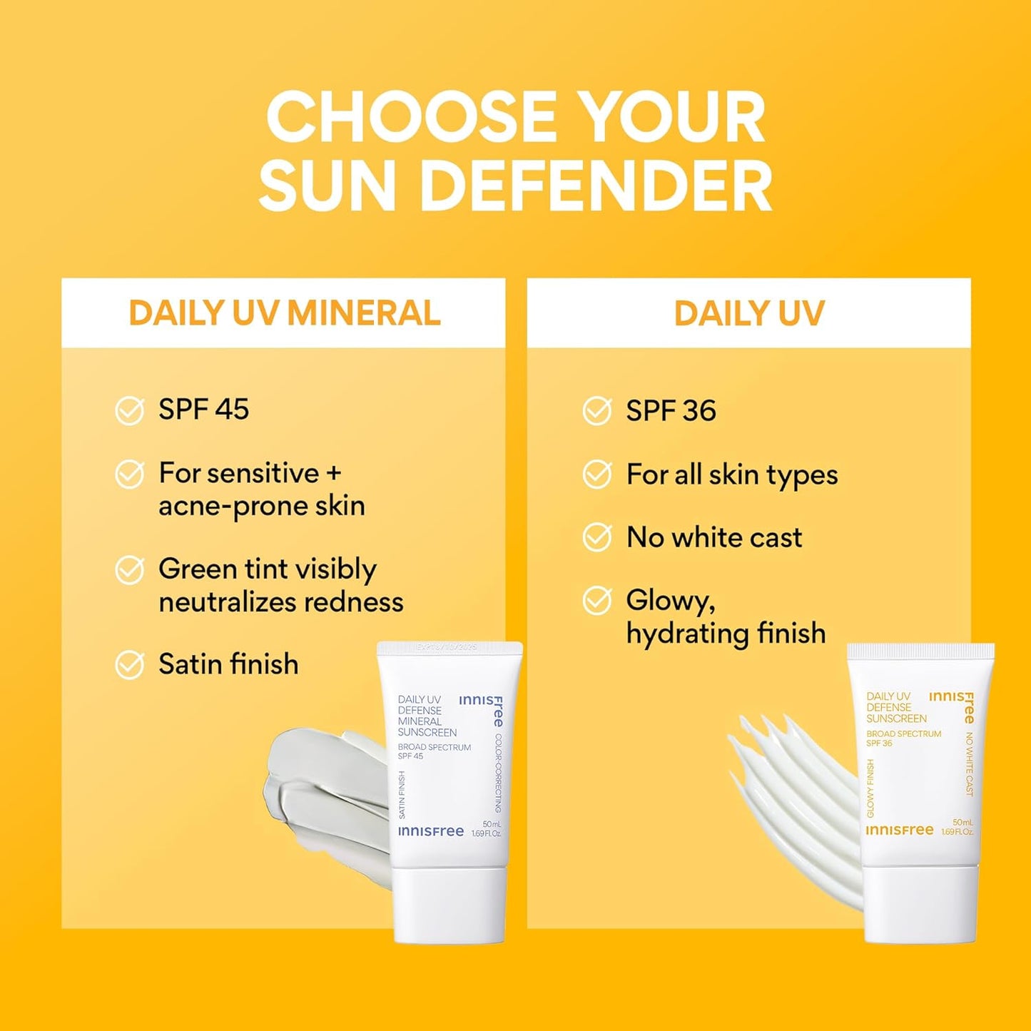 Innisfree Daily UV Defense SPF 36 (3.38 Fl.Oz/ 100ml)