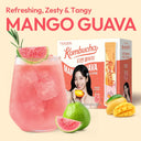 TEAZEN Mango Guava Kombucha Tea 30 Sticks, 5.29oz