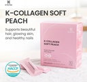 K-Nutra K-Collagen Soft Peach (15.9oz, 30 Sticks)