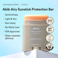 Barra de protección solar Abib Airy Sunstick DUO de amplio espectro SPF50+ 46 g 