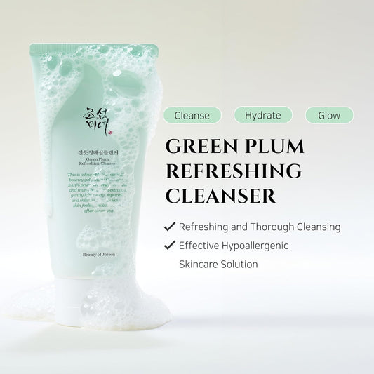 Beauty of Joseon Green Plum Refreshing Cleanser  (3.38 Fl.Oz/ 100ml)