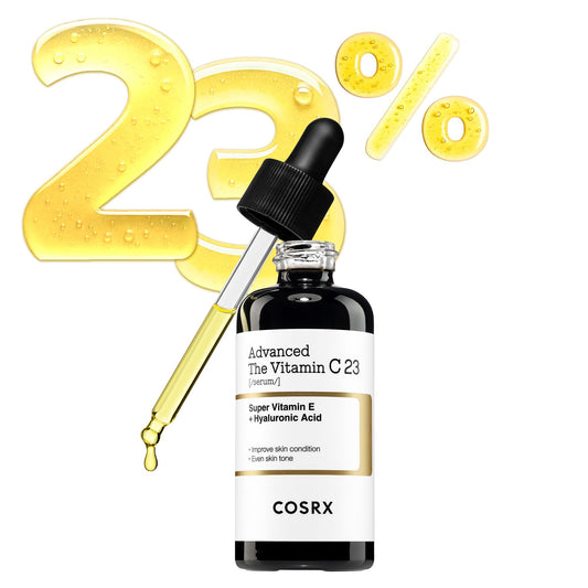 COSRX Advanced Pure Vitamin C 23% Serum with Vitamin E & Glutathione (Renewal), 0.67oz