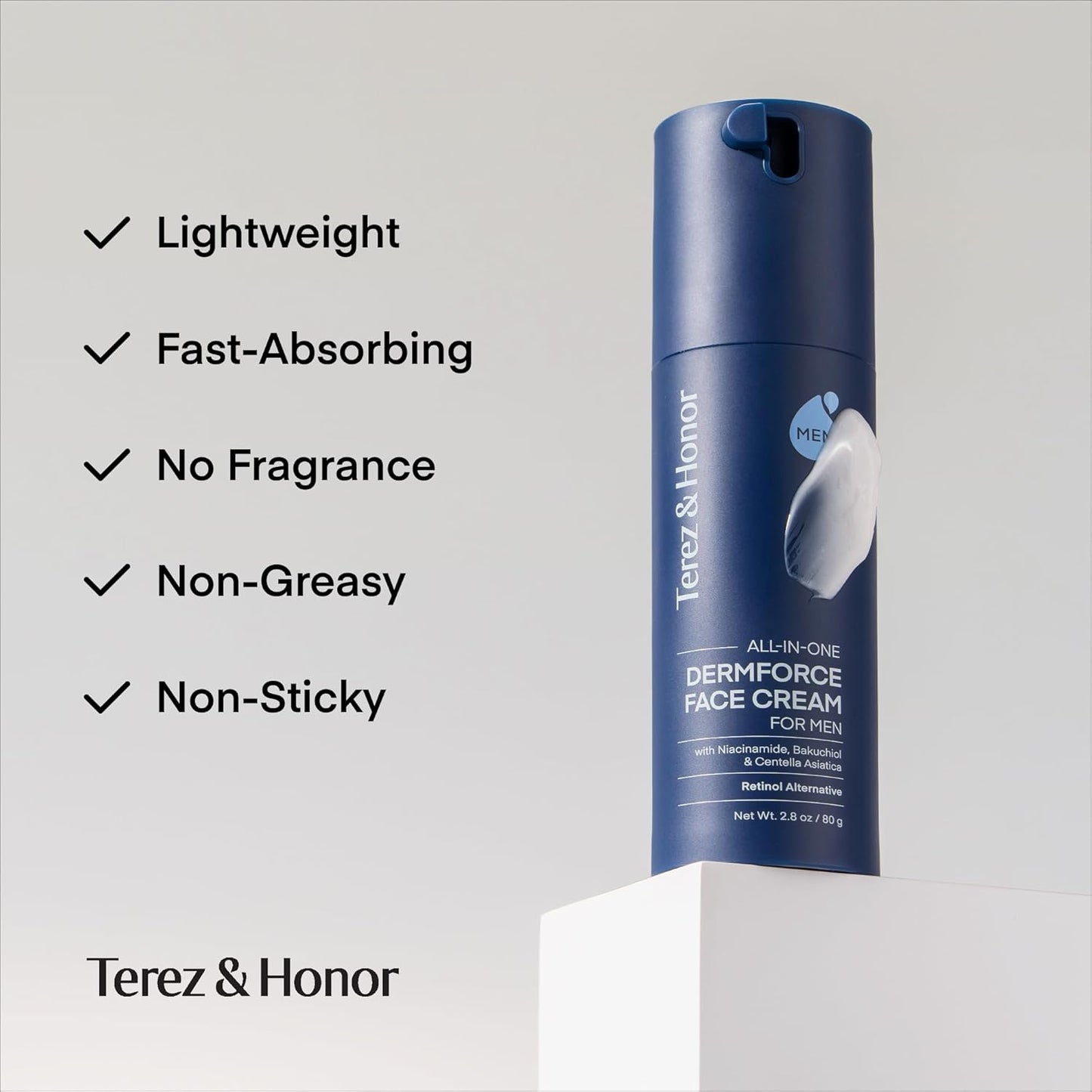 Crema hidratante facial TEREZ &amp; HONOR para hombres 