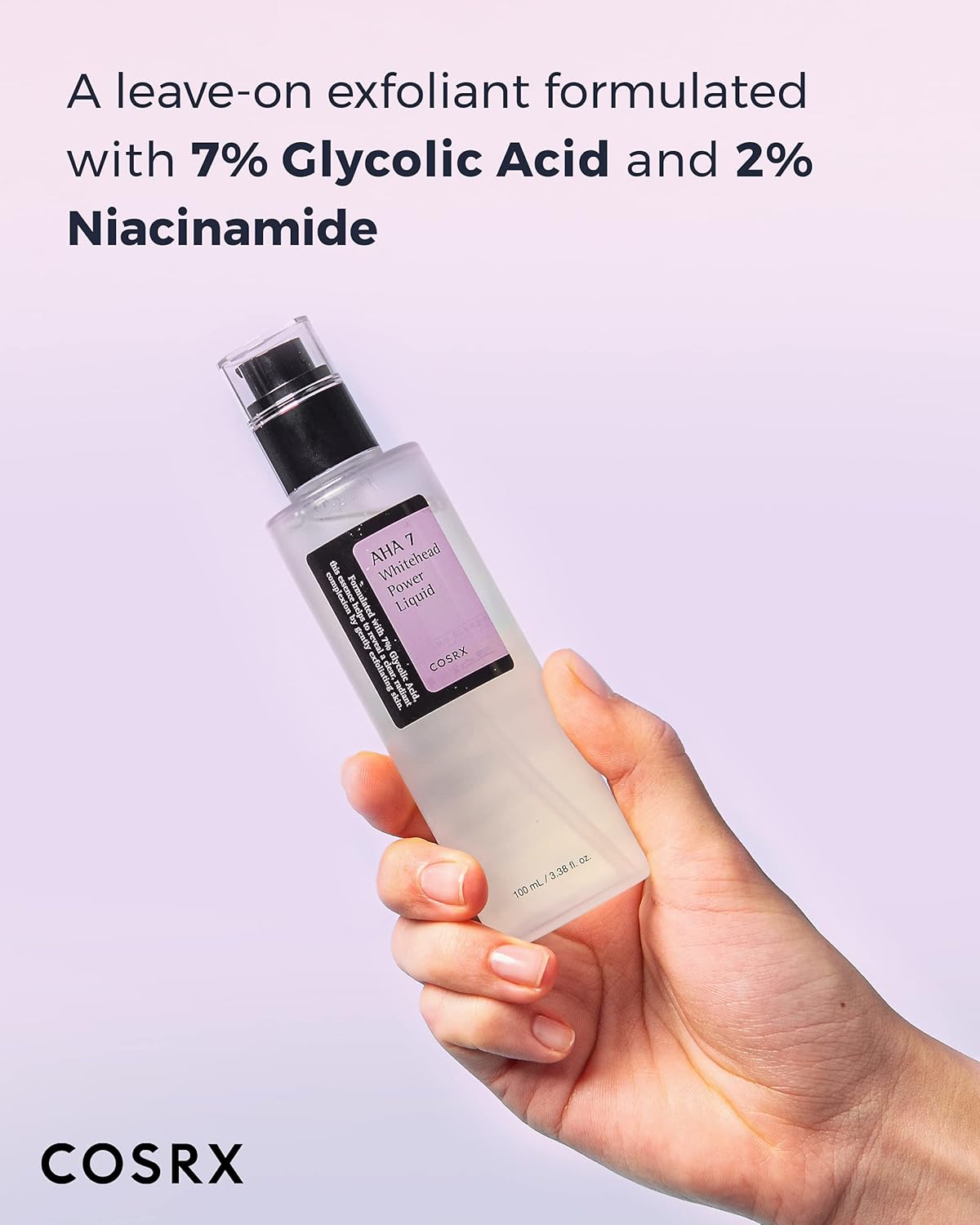 COSRX AHA 7 Whitehead Power Liquid (3.38 Fl.Oz/ 100ml)
