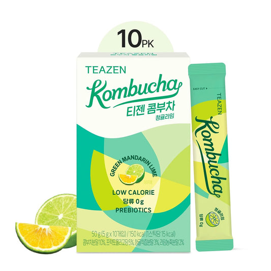 Té kombucha de mandarina verde TEAZEN 