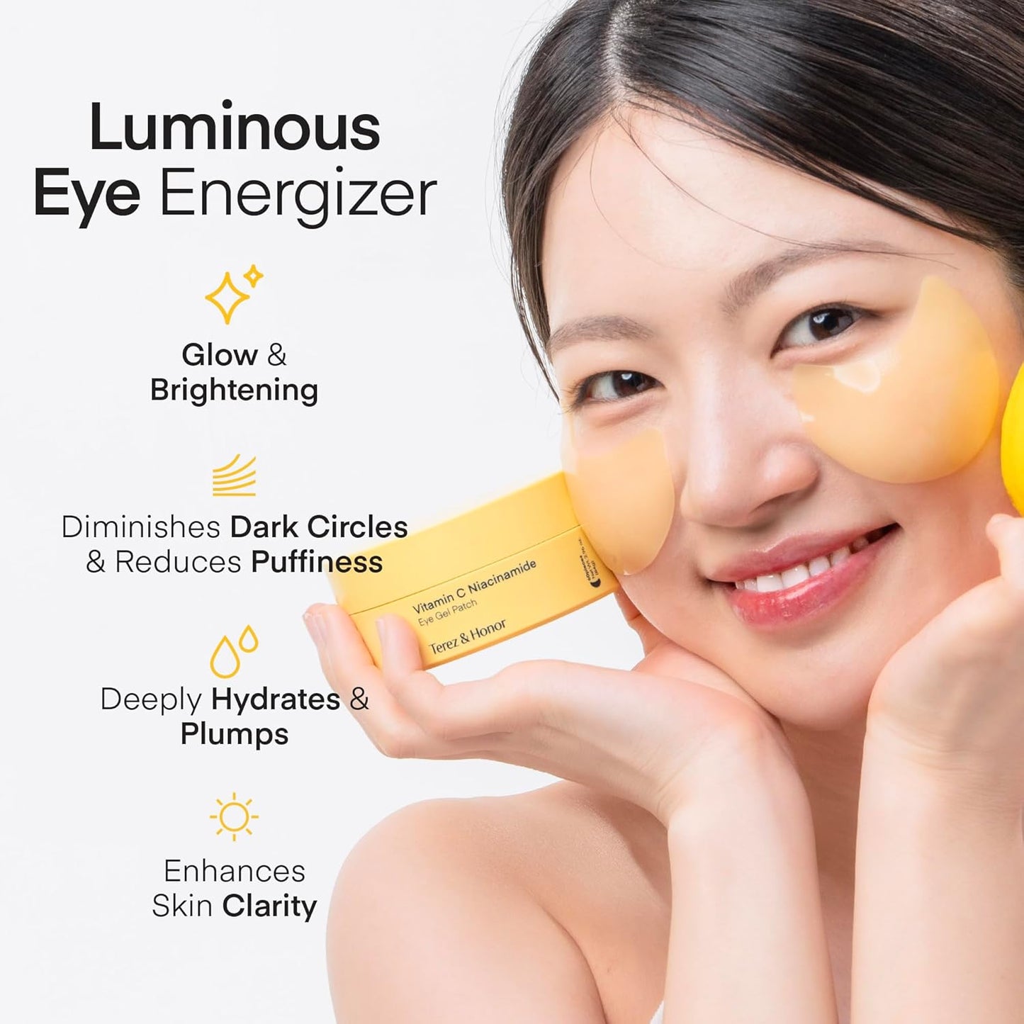Terez & Honor Vitamin C Niacinamide Eye Patches