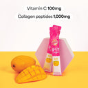 KWANGDONG Vita500 Mango Collagen Peptides Korean Jelly Stick dengan Vitamin C 15 Pack
