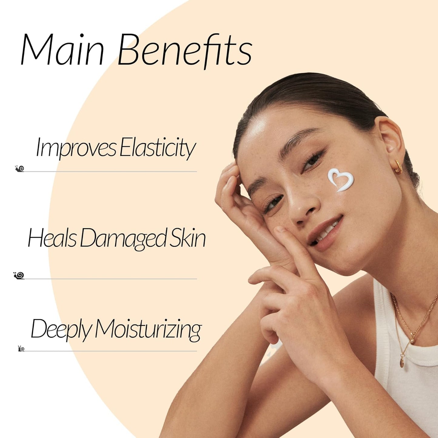 MIZON All in One Snail Repair Cream(2.53 Fl Oz Pack of 1)