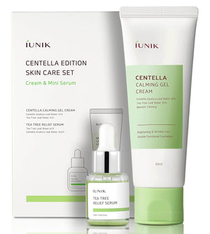 iUNIK Centella Mini Set - Set de cuidado facial ideal para viajes 