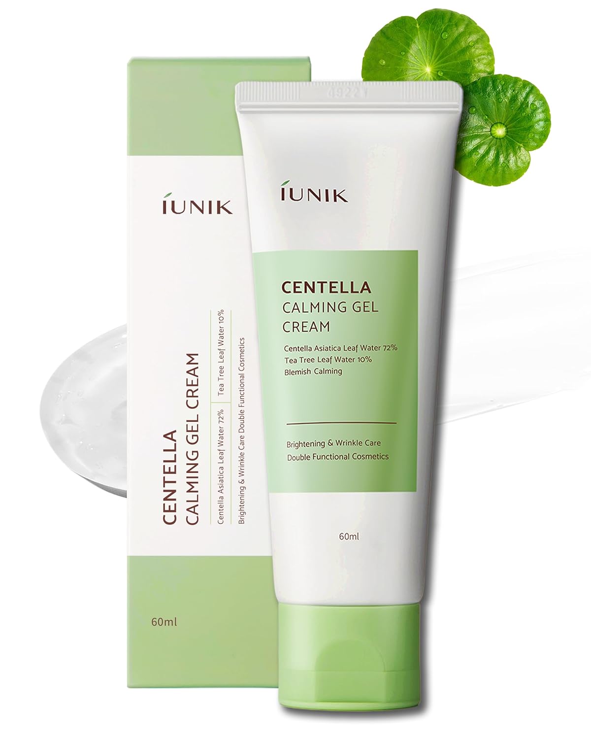 IUNIK Centella Calming Gel Cream (2.02 Fl.Oz/ 60ml)