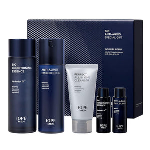 Kit antiedad e hidratante IOPE MEN BIO 