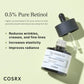 Aceite antiedad COSRX con 0,5 % de retinoide 