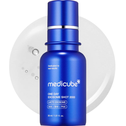 Medicube Zero Exosome Shot 2000 PPM Suero facial con espículas 