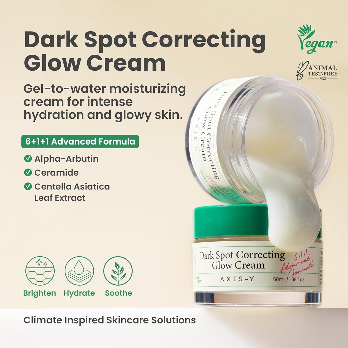 AXIS-Y Dark Spot Correcting Glow Cream (1.69 Fl.Oz/ 50ml)