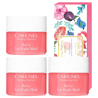 CARE:NEL Lip Sleeping Mask 5g (Berry 3Set)