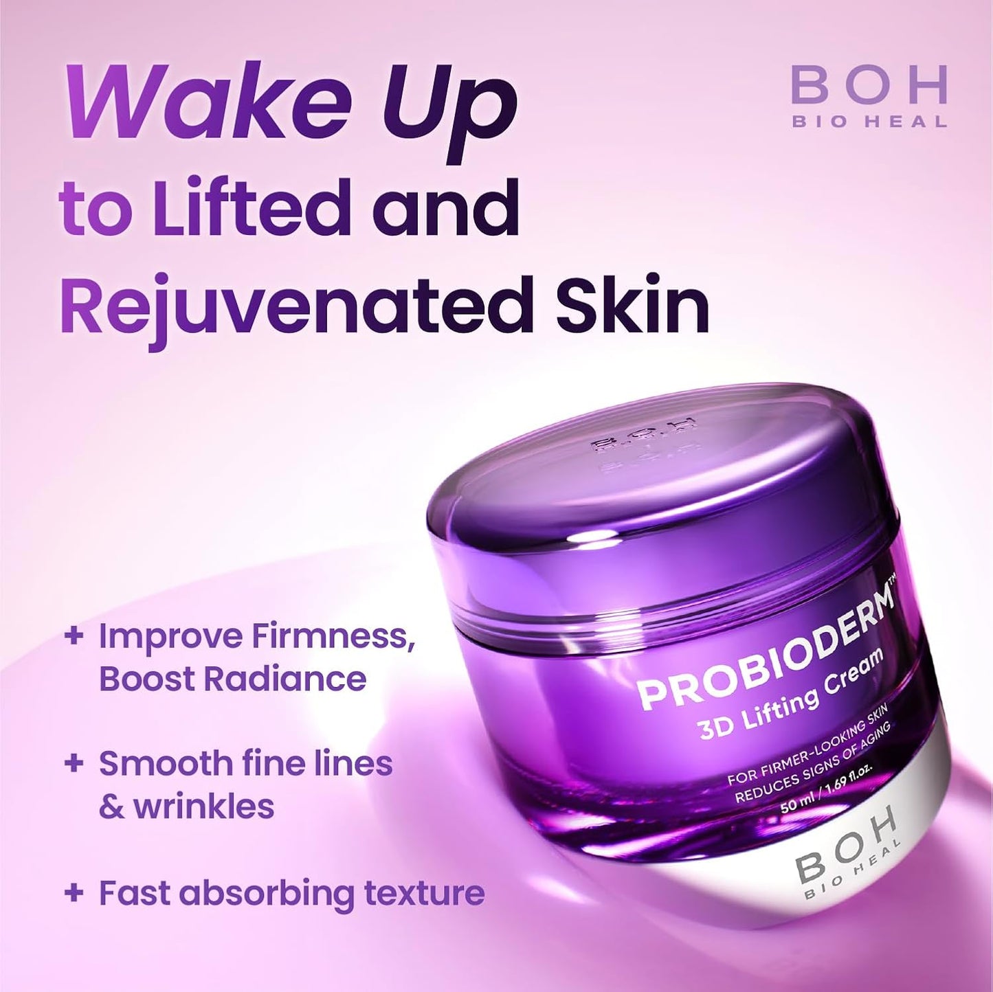 BIOHEAL BOH Probioderm 3D Lifting Cream (1.69 Fl.Oz/ 50ml)