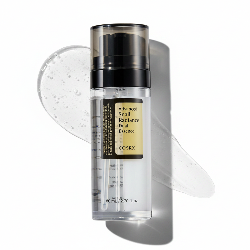 COSRX Niacinamide 5% + Snail Mucin 74% Dual Essence