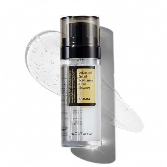 COSRX Niacinamide 5% + Snail Mucin 74% Dual Essence (2.70 Fl.Oz/ 80ml)