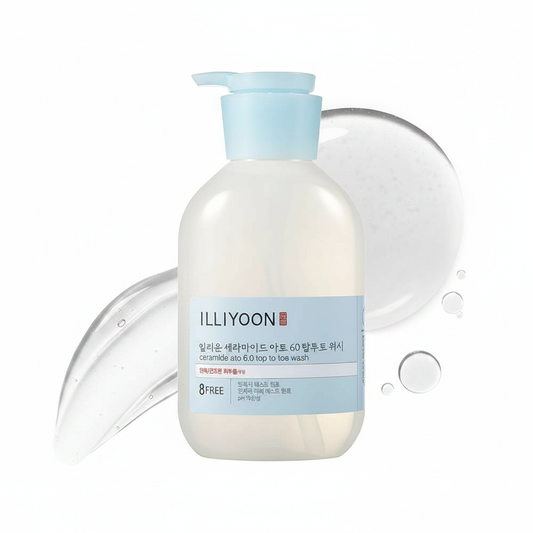 Illiyoon Ceramide Ato 6.0 Top to Toe Wash (16.9 Fl.Oz, 500ml)