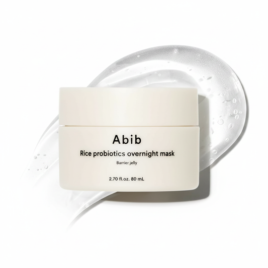 Abib Rice Probiotics Overnight Mask Barrier Jelly (2.70 Fl.Oz/ 80ml)