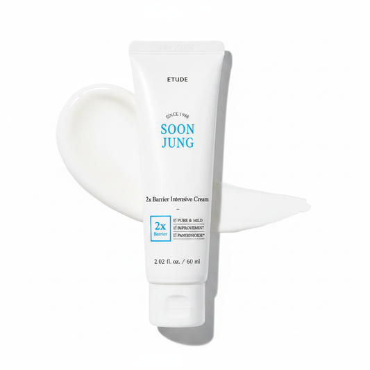 ETUDE SoonJung 2x Barrier Intensive Cream Original (2.02 Fl.Oz/ 60ml)