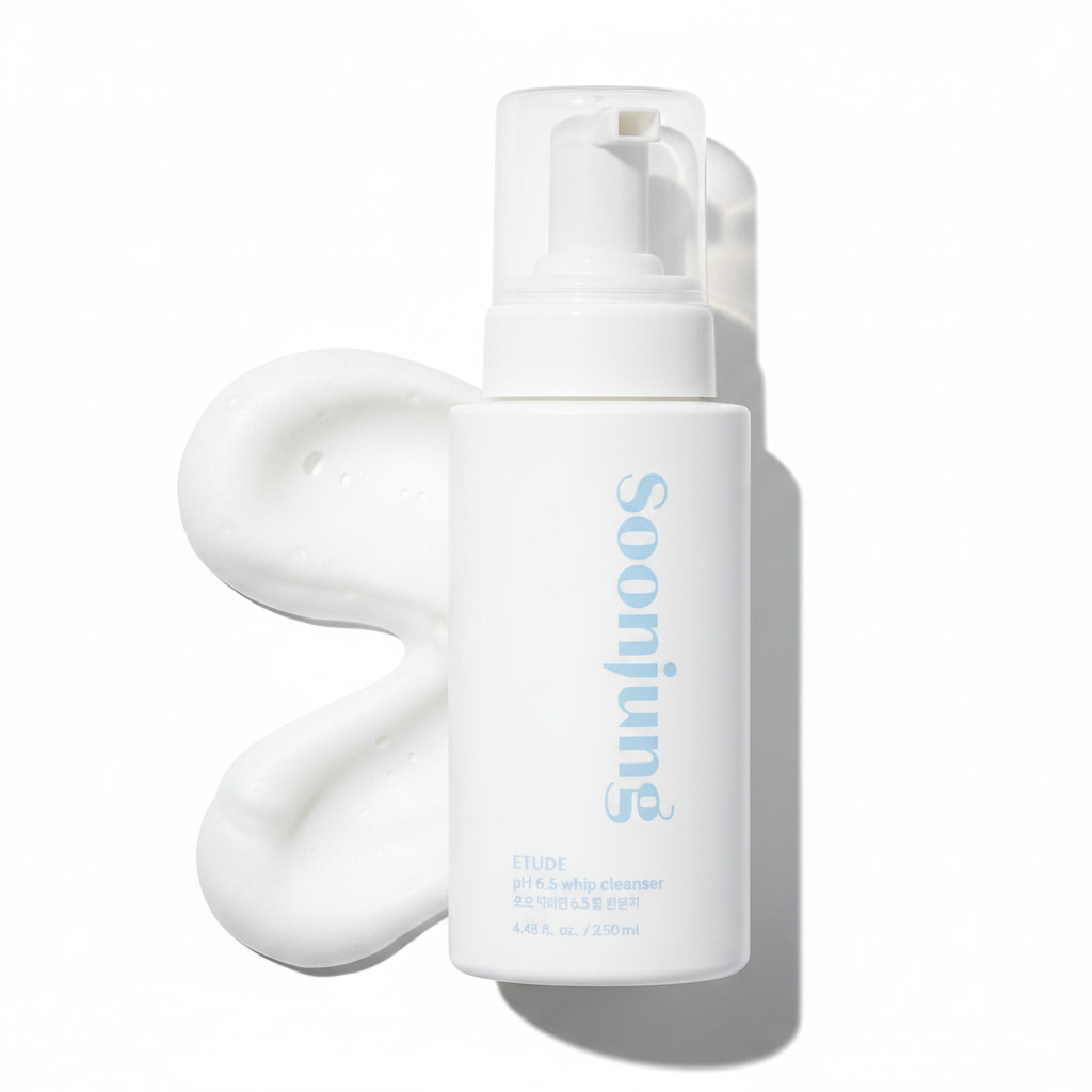 ETUDE SoonJung pH 6.5 Whip Cleanser (8.45 Fl Oz)