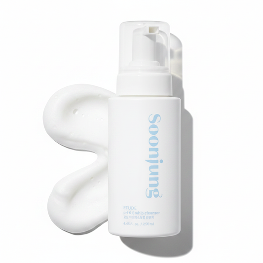 ETUDE SoonJung pH 6.5 Whip Cleanser (8.45 Fl Oz)