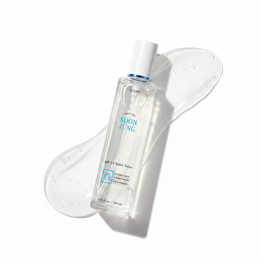 ETUDE House Soonjung pH5.5 Relief Toner(6.76 Fl.Oz /200ml)