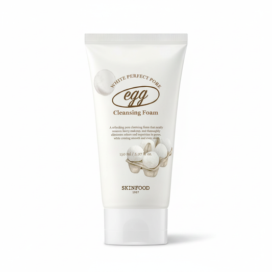 SKINFOOD Egg Perfect Pore Cleansing Foam (5.07 Fl.Oz /150ml)