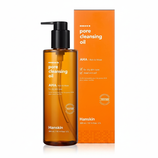 Hanskin AHA Pore Cleansing Oil (10.14 Fl.Oz/300ml)