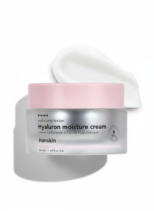 Hanskin Real Complexion Hyaluronic Moisture Cream (1.69 Fl.Oz/ 50ml)