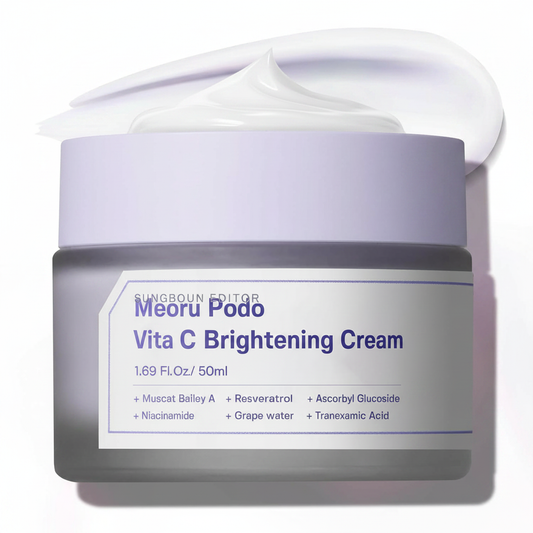 SUNGBOON EDITOR Meoru Podo Vita C Brightening Cream (1.69 Fl.Oz/ 50ml)